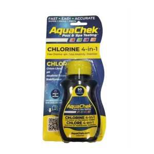 Test Strips, Chlorine 4 In 1