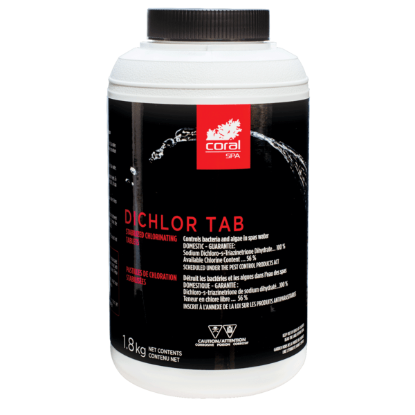 Coral Spa Dichlor Tab 1.8kg