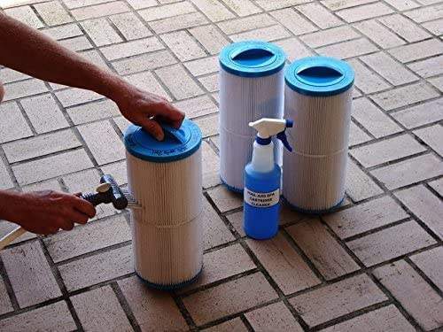 Outil de nettoyage de pulvérisation de cartouche de filtre Aqua Comb Spa
