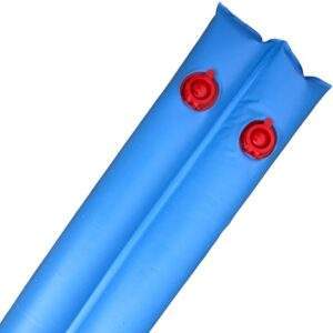 Robelle 3811-20 Double Chamber No-Roll Premium Water Tubes for Winter Pool Cover, 10-Feet, Blue
