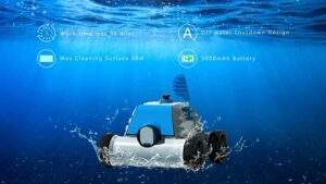 Olympic Robotic Pool Cleaner Wireless/Cordless Rechargable Elix ACM-853