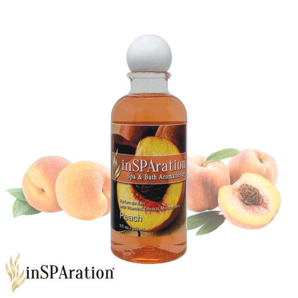 Peach w background inSPA Liquids