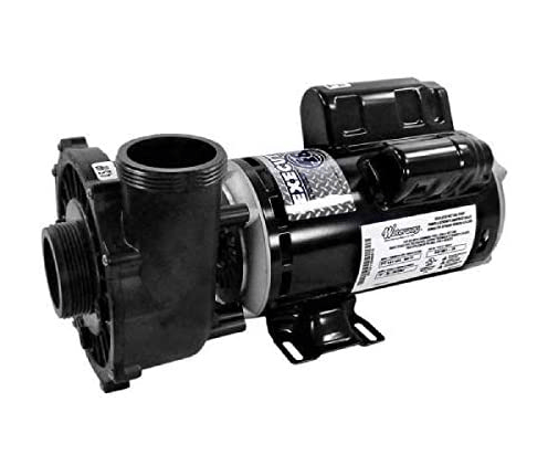 Waterway Plastics 3420610-1A 1.5 hp 115V 2-Speed 2″ x 2″ 48 Frame Executive Spa Pump Side Discharge